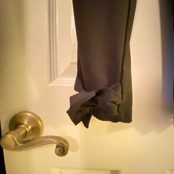 GRACE KARIN Black High Waisted Ankle Bow Pants - Picture 5 of 16